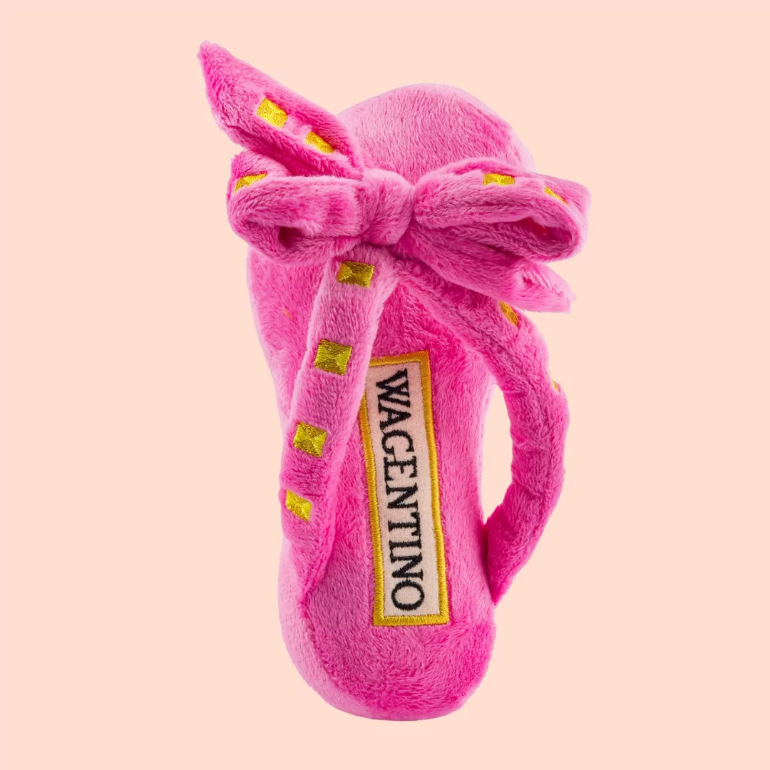 Jouet en Peluche Sandale Rose WAGENTINO 