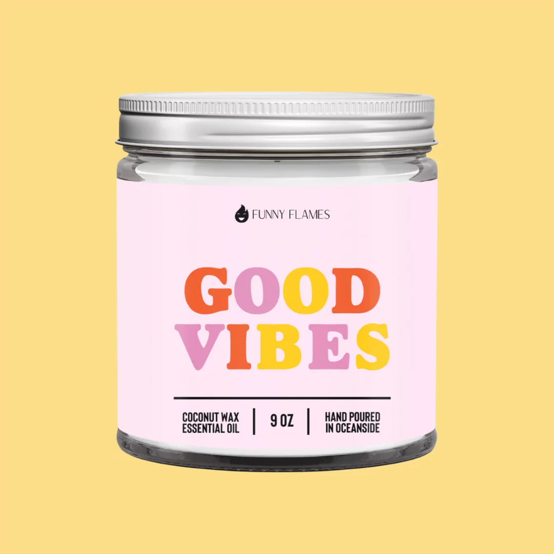 Bougie GOOD VIBES : Melon, Papaye 