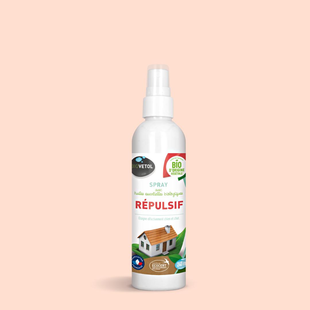 Spray répulsif chien & chat Bio 240ml 